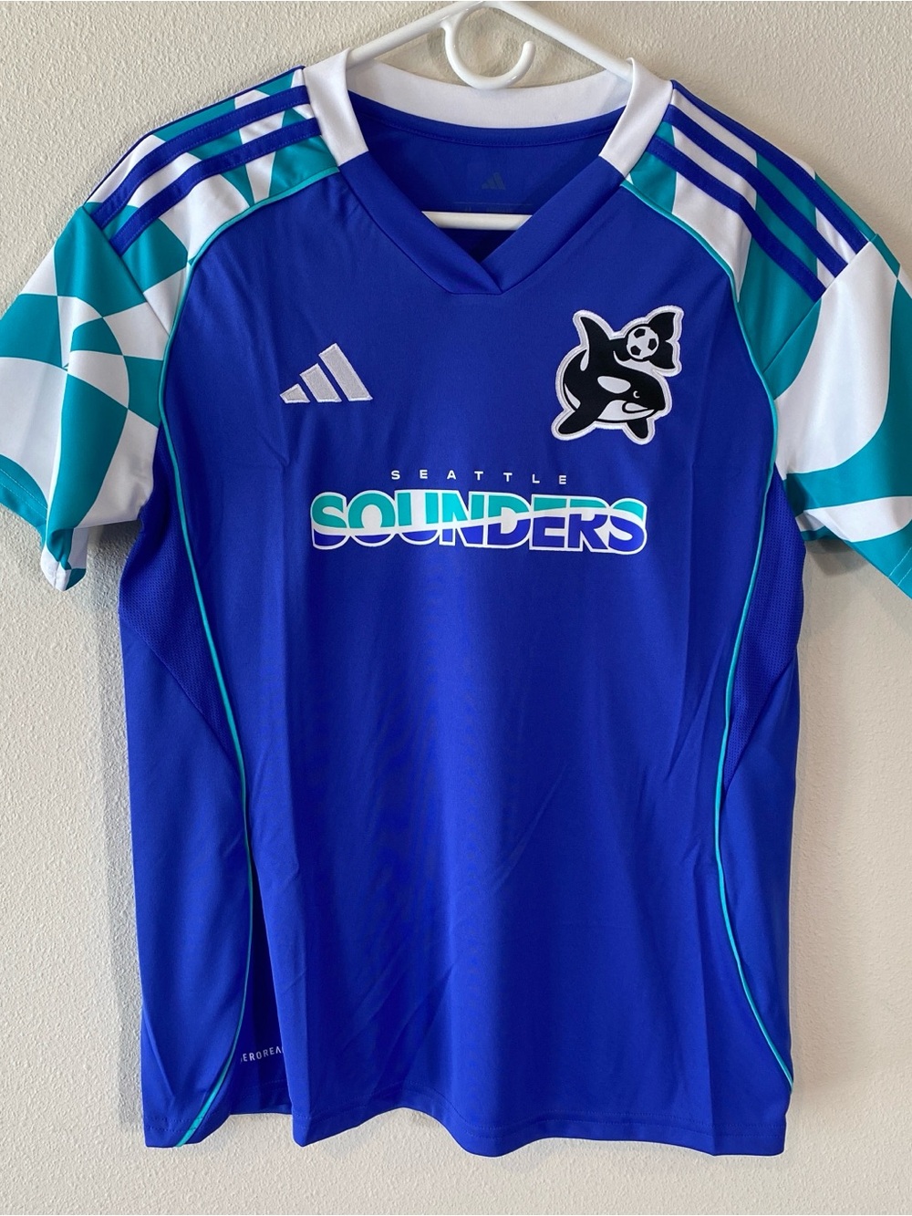 Adidas Seattle Sounders 3rd MLS Jersey Retro JI7325 $110 - Women’s Medium